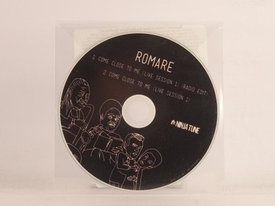 ROMARE COME CLOSE TO ME (E53) 2 Track Promo CD Single including Plastic Sleeve N