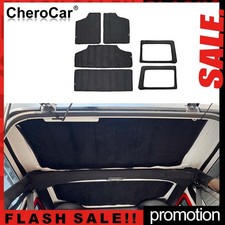 For 12 Jeep Wrangler Jk 4door Hardtop Roof Deadener Headliner Insulation Cotton