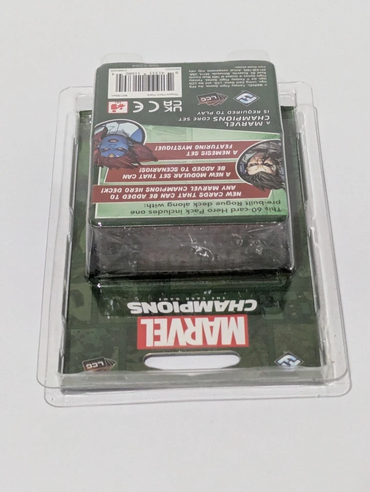 Marvel Champions The Card Game Rogue Hero Pack LCG FFG Out of Print New Sealed - Image 4 of 4