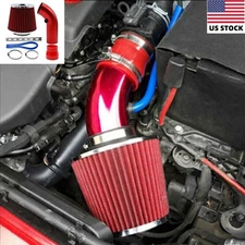 3"/76mm SUV Car Cold Air Intake Filter Induction Kit Pipe Power Flow Hose System