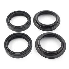 4pcs Motorcycle Front Fork Damper Shock Absorber Fork Dust Oil Seal Kit 48X60MM