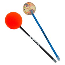 Thick Birthday Party & Large Cetacean Nation Friction Mallet Set - 2 Mallets