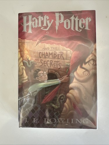 HARRY POTTER CHAMBER OF SECRETS First American Edition 1st Print Error Sorceror - Picture 1 of 9