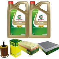 Mann Inspektionspaket 10L Castrol Titanium 5W-30 FüR VW Touareg 2.5 R5 TDI