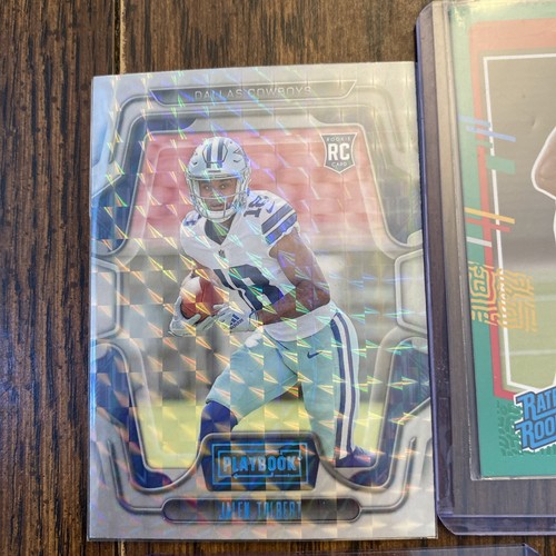 NFL Wide Receiver 14 Card Rookie Lot Lamb Pickens Njigba Reed Tolbert Rice - Picture 2 of 15