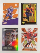 Travis Etienne Jr 2021 Mixed Brand ALL Rookie (4) Card Lot RC MINT A