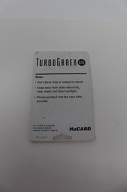 TurboGrafx-16 HuCard Alien Crush HuCard Only Tested Working