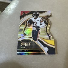 2023 Select Tyler Scott RED & YELLOW ROOKIE CLUB LEVEL SP #210 Panini Bears RC