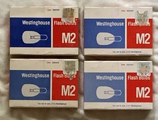 Westinghouse M2 Flash Bulbs Lot VINTAGE 48 Bulbs Original Box
