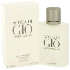 Acqua Di Gio by Giorgio Armani Cologne for Men EDT 3.3 oz / New with Sealed Box