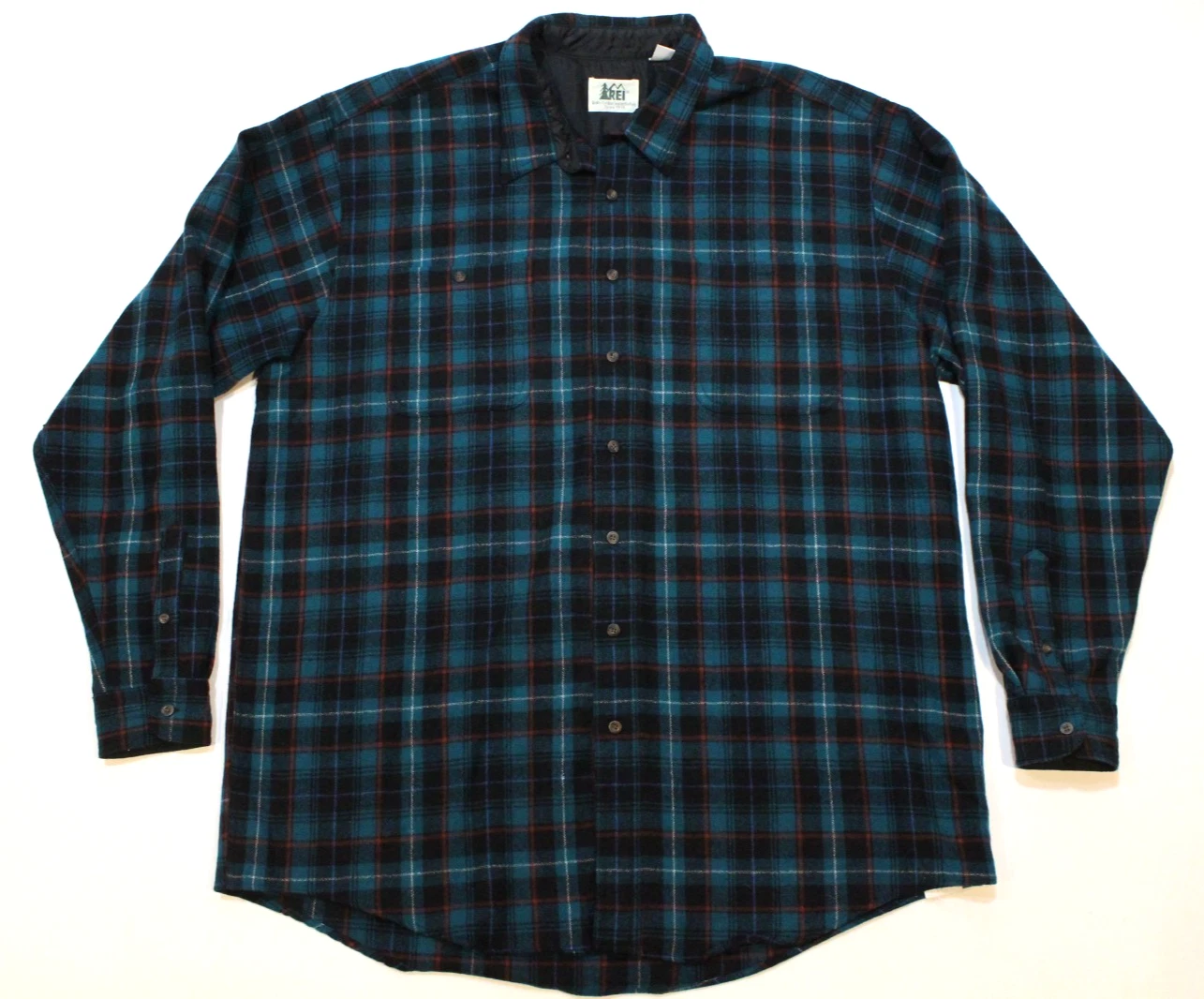 Vintage Wool REI Shirt XL Plaid Flannel Long Sleeve Outdoor Shirt Made in USA
Opens in a new window