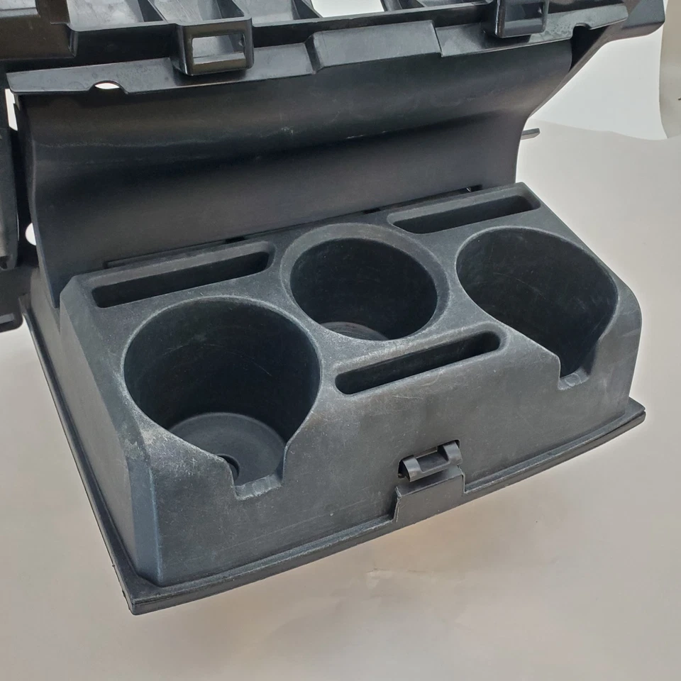 09-12 Dodge Ram 1500 2500 Portavasos de tablero central OEM 1EA971DVAI Pizarra oscura Foto 4 de 4