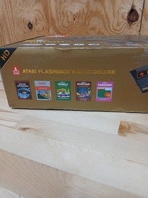 Atari Flashback 8 Gold Deluxe Video Game Console 40th Anniversary Edition NIB