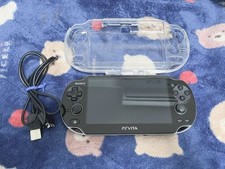 Excellent Sony PlayStation PS Vita  PCH-1000 Crystal Black CIB