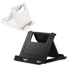 Foldable Adjustable Portable Cell Phone Stand Holder for Desk Desktop Compatible