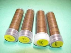 1939 XF, 1942D VF, 1944 S F-VF, 1947 XF- LINCOLN WHEAT CENT ROLLS (See Desc)