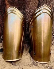 Medieval Knight Arm Guard Knight Bracers SCA LARP Medieval Cosplay Armor