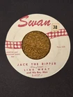 45 RPM  Link Wray SWAN 4137 Jack The Ripper / Black Widow VG+