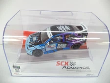 SCX Digital Advance 1/32 slot car, Ford Escort Cosworth, Lia Block