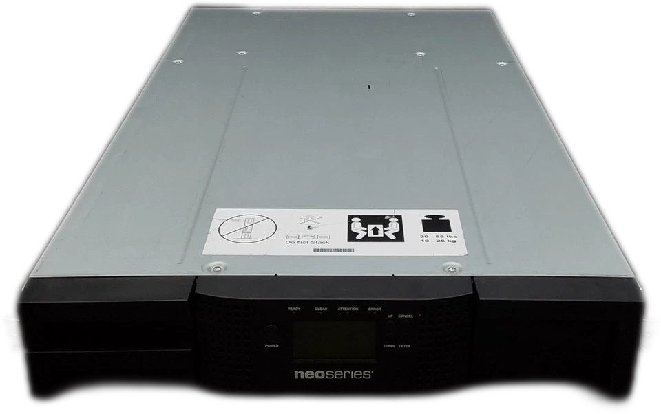 Biblioteca de cintas Overland NEOs T24 2 unidades IBM LTO6 FC ranuras de 24 Foto 2 de 4