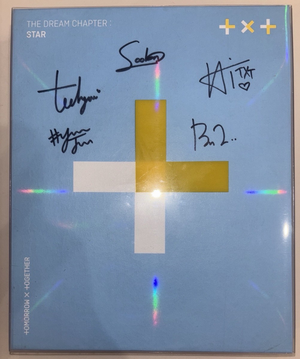 【直筆サイン入り】≪TXT≫『夢の章: STAR』デビューアルバム 直筆サイン入り】≪TXT≫『夢の章: STAR』デビューアルバム