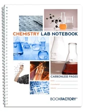 Carbonless Chemistry Lab Notebook - 50 Sets of Pages (8.5'' X 11'') (Duplicat 