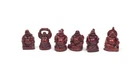 Happy Buddha Statues Resin Set of 6