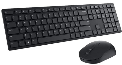 DELL KM5221W keyboard Mouse included RF Wireless QWERTZ German Black NEW & BOXED - Picture 4 of 7