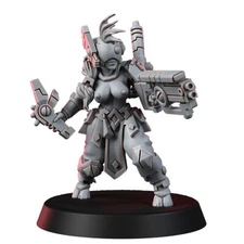 Wargame Exclusive Greater Good Communtiaction Specialist (Pin-up) 28mm Miniature