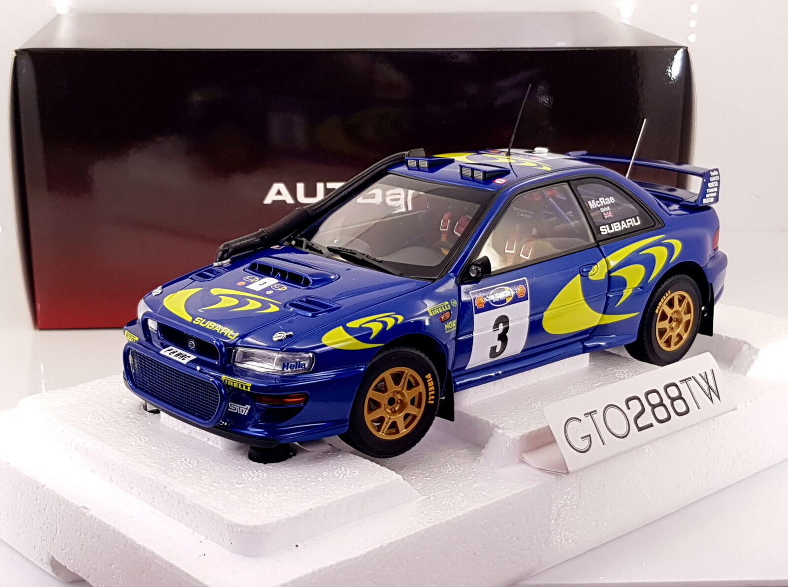 1/18 オートアート スバル インプレッサ WRC 1997 サファリ コリン