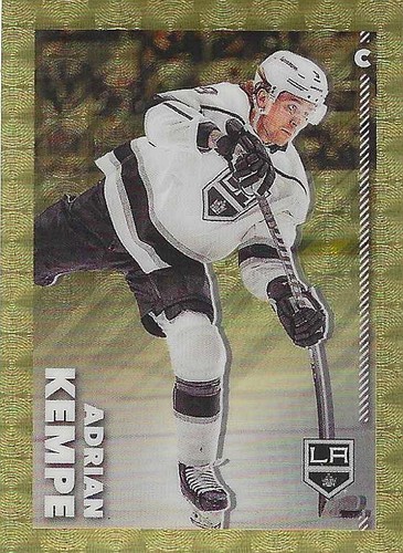 Topps NHL Chrome 2022-23 231 Adrian Kempe GOLD SuperFractor 1/1 one of one