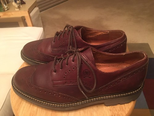 Portugal Brogue Wingtip Oxfords Shoes 