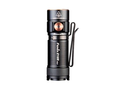 E18R V2.0 - LED TASCHENLAMPE SCHLÜSSELANHÄNGER FENIX SCHWARZ 1200 LUMEN