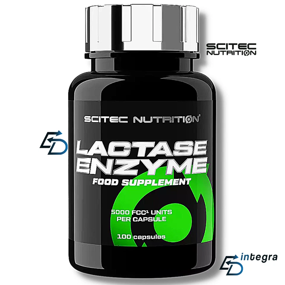 SCITEC NUTRITION Lactase Enzyme 100 cps Enzimi Digestivi x Intolleranza Lattosio