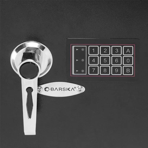 Barska Standard Keypad Depository Safe w/ Door Drop Slot & Back-up Keys, AX11932 - Image 3 of 4