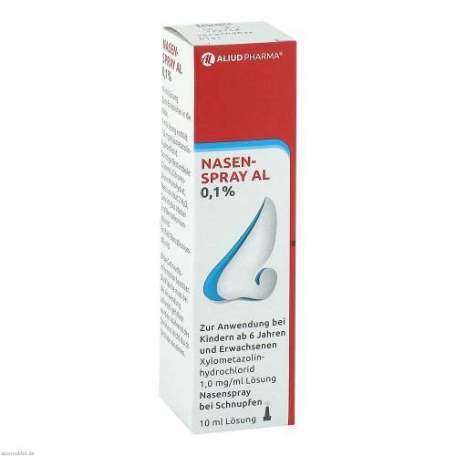 ALIUD PHARMA GMBH 3x NASENSPRAY AL 0,1% 10 ml PZN: 3929274