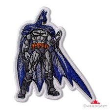 Batman Superhero Comics Embroidered Patch Iron On / Sew On SIZE: 3.2 x3.9