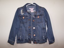 Tommy Bahama Distressed Denim Jacket - Girl's Size 5T