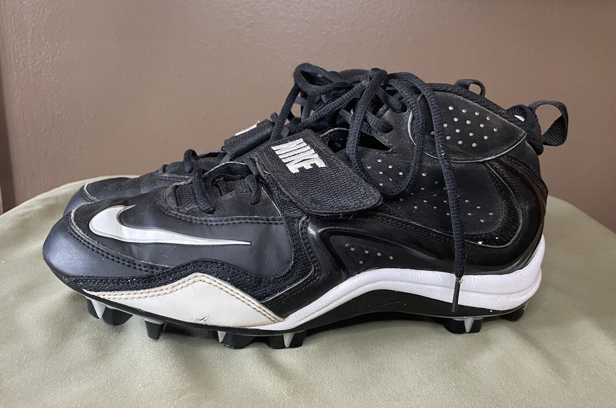 NIKE Merciless Shark Men's Black White Football Cleats Shoes