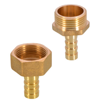 BSP-to-BSP Brass 3/8 In End A Diameter Threaded Fittings BSP Female BSP-to-BSP Brass 3/8 In End A Diameter Threaded Fittings BSP Female