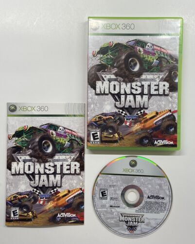 Monster Jam (Microsoft Xbox 360, 2007) COMPLETE!! - Picture 1 of 8