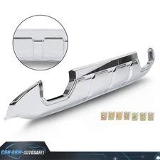 Front Lower Bumper Skid Plate Valance Cover For 2016-2019 GMC Sierra 1500 Chrome