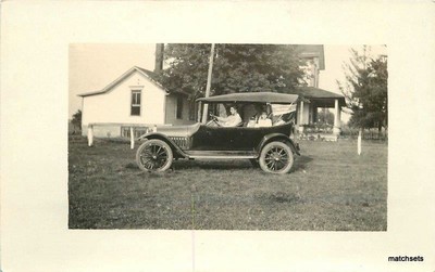 C 1910 Long Point Illinois Auto Pennant Livingston County Rppc Real Photo 6624 Ebay
