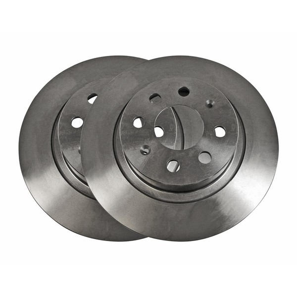 Bremsscheiben Satz Hinten FÜR Fiat Punto 188 199 Opel Corsa E Adam M13 Vaico-image