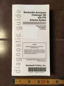 Collins in Bombardier Challenger 300 with IFIS Diagnostic Guide Handbook