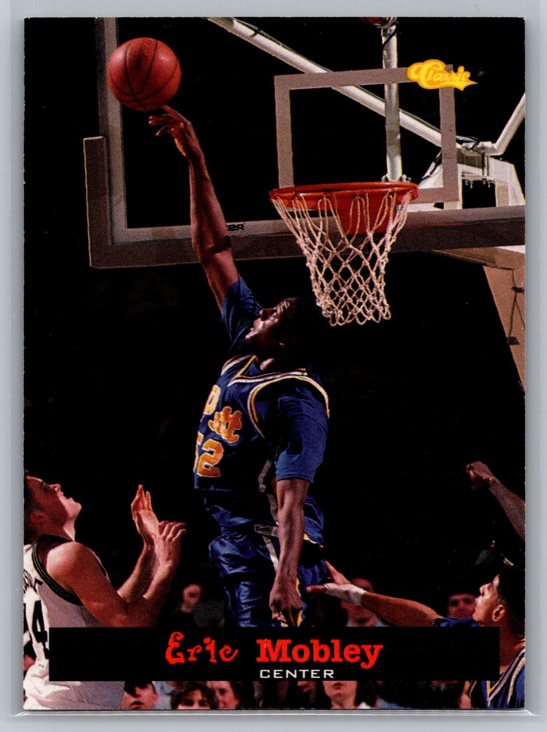 Eric Mobley 1994 Classic Draft Set Break BASKETBALL #95 Pittsburgh Panthers
