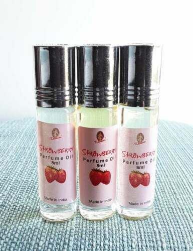 Strawberry Attar Perfume Oil, Discount Perfume, 8ml