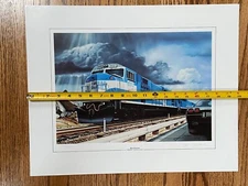 NOS 1996 EMD Electro Motive General Motors Locomotives Conrail SD80MAC Poster
