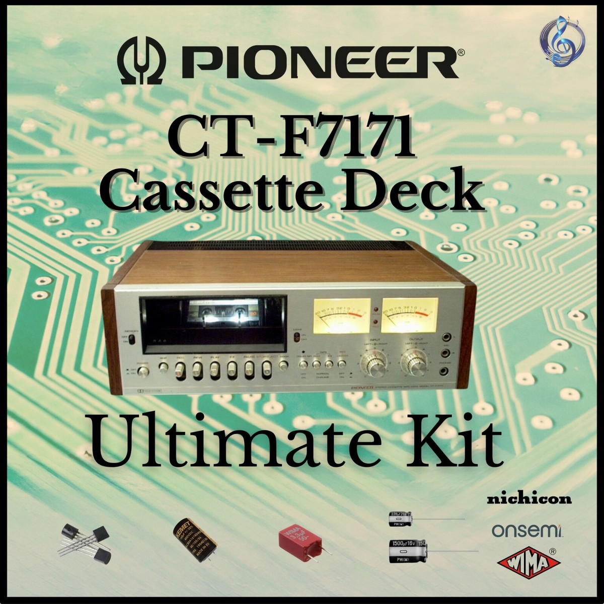 ★PIONEER STEREO CASSETTE DECK CT-7 【品１】 s-l400.jpg