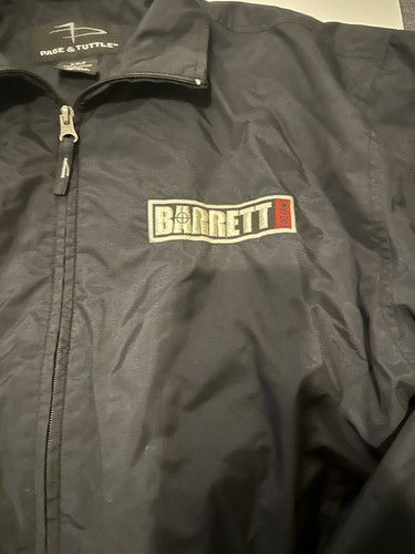 Men's Barrett Firearms Standard Fit Tan Windbreaker Jacket - Size S Used - Picture 3 of 5